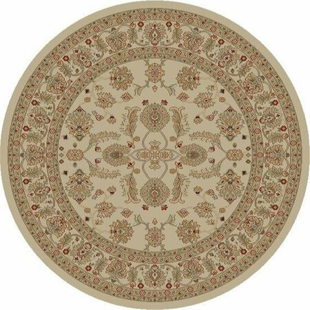 CONCORD GLOBAL TRADING 2 ft. 7 in. x 3 ft. 11 in. Jewel Antep - Ivory 44423